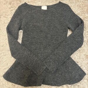 H&M Charcoal Women's Cowl Neck Sweater